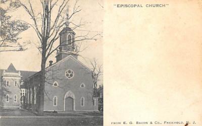 Episcopal Church Freehold, New Jersey Postcard