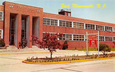 Squier Hall Officers' Department of the U.S. Army Fort Monmouth, New Jersey Postcard