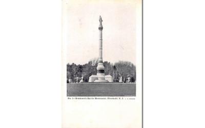Monmouth Battle Monument Freehold, New Jersey Postcard