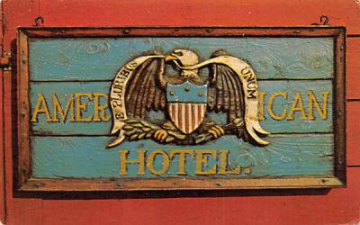 American Hotel Freehold, New Jersey Postcard