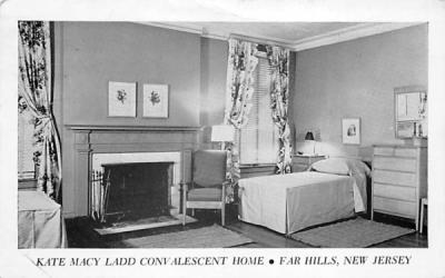 Kat Macy Ladd Convalescent Home Far Hills, New Jersey Postcard