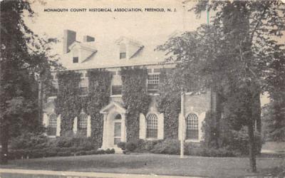 Monmouth County Historical Association Freehold, New Jersey Postcard