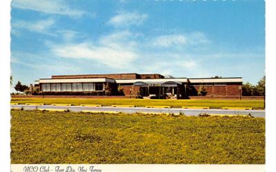 NCO Club Fort Dix, New Jersey Postcard