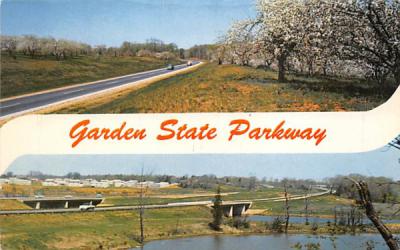 Garden State Park Garden State Parkway, New Jersey Postcard