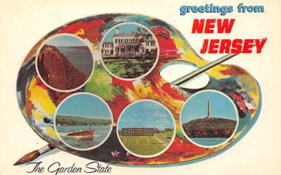 Greetings from New Jersey, the Garden State Postcard