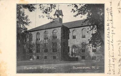 Public School Glassboro, New Jersey Postcard