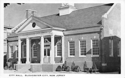 City Hall Gloucester City, New Jersey Postcard