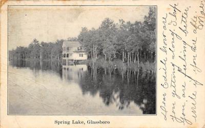 Spring Lake Glassboro, New Jersey Postcard