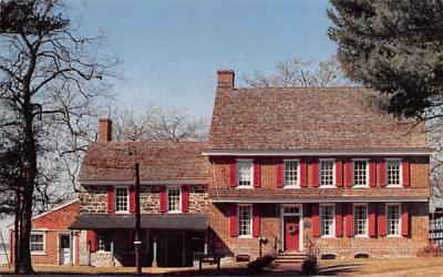 James and Ann Whitall House Gloucester County, New Jersey Postcard