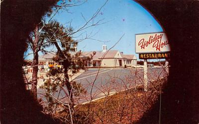 Holiday House restaurants Garden State Parkway, New Jersey Postcard