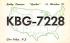 KBG - 7228 Glen Ridge, New Jersey Postcard