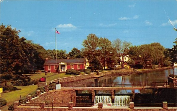 Hightstown Memorial Library New Jersey Postcard