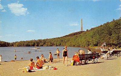 Lake Marcia High Point State Park, New Jersey Postcard