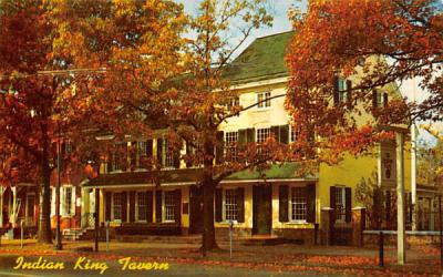 Indian King Tavern Haddonfield, New Jersey Postcard