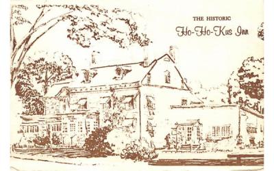 The Historic Ho-Ho-Kus Inn Ho Ho Kus, New Jersey Postcard