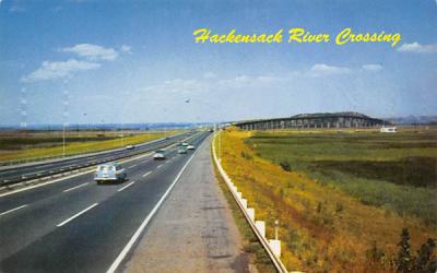 Hackensack River Crossing New Jersey Postcard