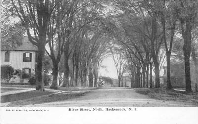 River Street Hackensack, New Jersey Postcard