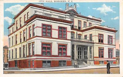 City Hall Hoboken, New Jersey Postcard