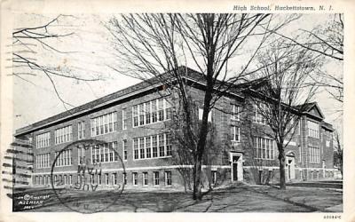 High School Hackettstown, New Jersey Postcard