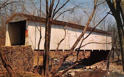 Green Sergeant's Bridge Hunterdon, New Jersey Postcard
