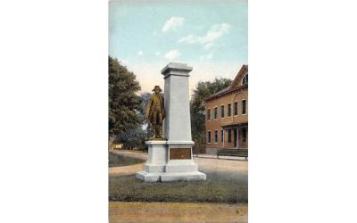 Peer Monument Hackensack, New Jersey Postcard