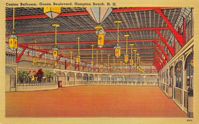 Casino Ballroom Hampton Beach, New Jersey Postcard