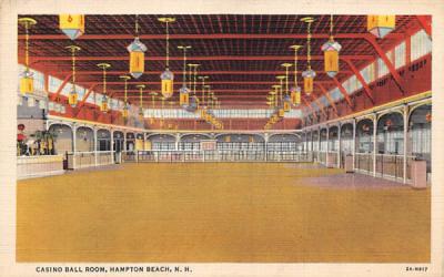 Casino Ball Room Hampton Beach, New Jersey Postcard