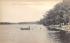Bathing Beach, Hammonton Lake New Jersey Postcard