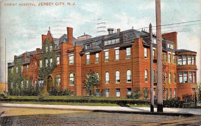 Christ Hospital  Jersey City, New Jersey Postcard