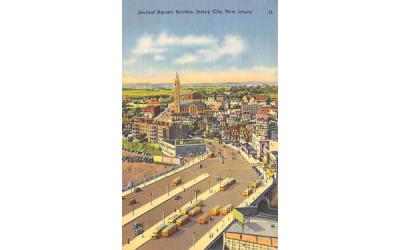 Journal Square Section Jersey City, New Jersey Postcard
