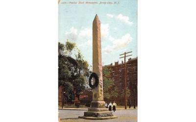 Paulus Hook Monument Jersey City, New Jersey Postcard
