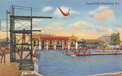 Crystal Pool Keansburg, New Jersey Postcard