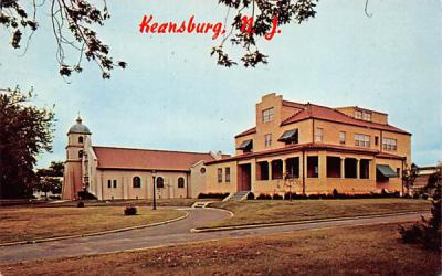 St. Ann's Catholic Church and Rectory Keansburg, New Jersey Postcard