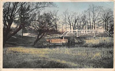 Bridge on Stone Raod Keansburg, New Jersey Postcard