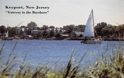 Gateway to the Bayshore Keyport, New Jersey Postcard