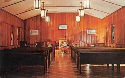 Where men meet God, Keswick Colony Chapel Keswick Grove, New Jersey Postcard