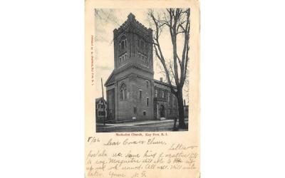 Methodist Church Keyport, New Jersey Postcard