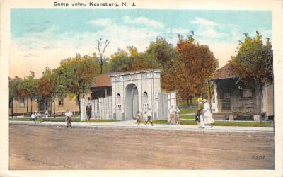 Camp John Keansburg, New Jersey Postcard