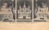 The Altars of St. Joseph's R. C. Church Keyport, New Jersey Postcard