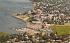 Aerial view of Keyport New Jersey Postcard