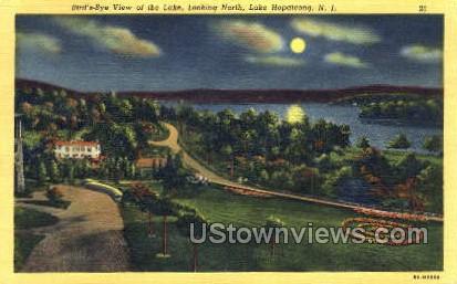 Lake  - Lake Hopatcong, New Jersey NJ Postcard