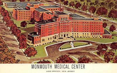 Monmouth Medical Center Long Branch, New Jersey Postcard