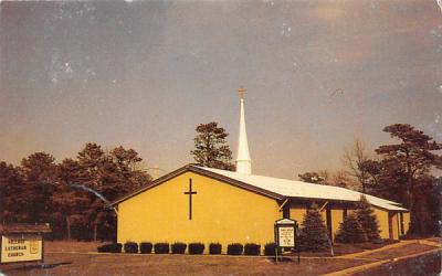 Village Lutheran Curch Lanoka Harbor, New Jersey Postcard