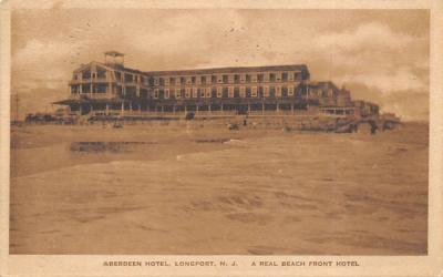 Aberdeen Hotel Longport, New Jersey Postcard