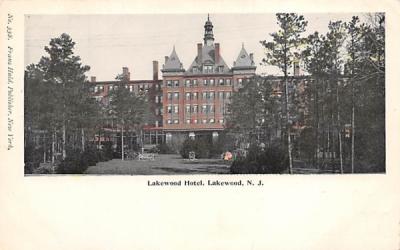 Lakewood Hotel New Jersey Postcard