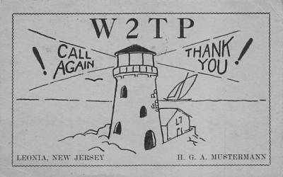 W2TP Leonia, New Jersey Postcard