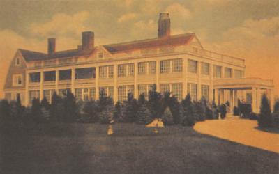 Mansion of John D. Rockefeller Lakewood, New Jersey Postcard