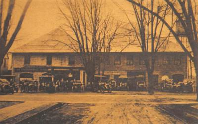 Automobile Garage and Skating Rink Lakewood, New Jersey Postcard