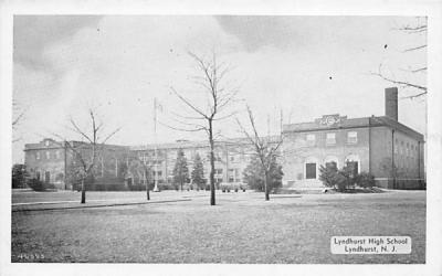 Lyndhurst High School New Jersey Postcard