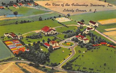 Air View of the Fellowship Deaconry, Inc. Liberty Corner, New Jersey Postcard